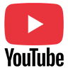 โลโก้ YouTube พื้นหลังโปร่งใส สัญลักษณ์แพลตฟอร์มวิดีโอออนไลน์สำหรับการรับชมและสร้างคอนเทนต์วิดีโอ