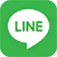 ไอคอน LINE แอปพลิเคชันแชทสำหรับการติดต่อสื่อสาร พูดคุย สอบถามข้อมูล และบริการลูกค้าออนไลน์
